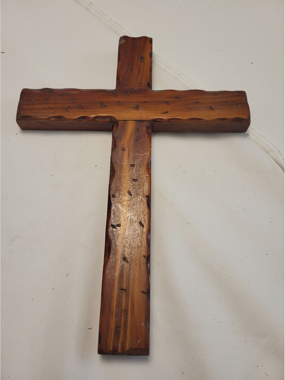 Handmade Rustic 12x9" Wooden Wall Cross
